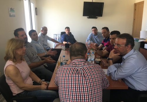 Επίσκεψη στις Ενώσεις Αστυνομικών Υπαλλήλων Φθιώτιδας και Αξιωματικών Στερεάς Ελλάδας | 8.6.2019