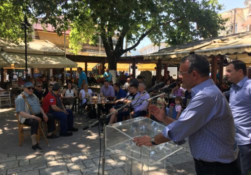 Σε Μακρακώμη και Σπερχειάδα ο Χρήστος Σταϊκούρας (φωτογραφίες) | 4.7.2019