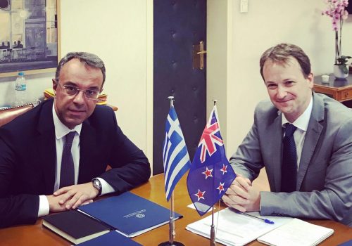 Συνάντηση Υπουργού Οικονομικών με τον πρέσβη της Νέας Ζηλανδίας | 20.7.2019