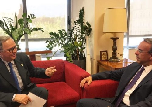 Συνάντηση Υπουργού Οικονομικών με τον Πρέσβη της Βραζιλίας | 30.8.2019