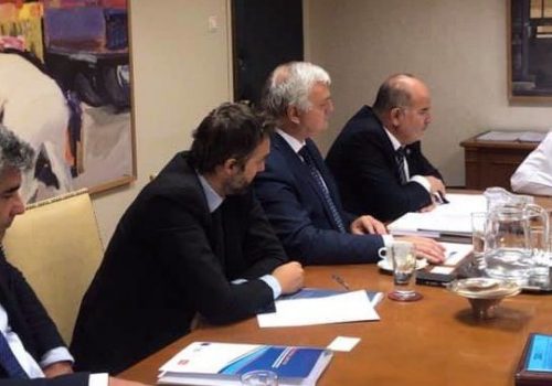 Συνάντηση Υπουργού Οικονομικών με τη Γενική Συνομοσπονδία Επαγγελματιών Βιοτεχνών Εμπόρων Ελλάδας | 2.9.2019