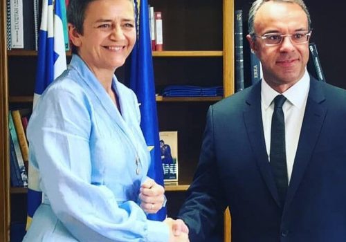 Συνάντηση του Υπουργού Οικονομικών με την Επίτροπο Ανταγωνισμού της ΕΕ | 11.10.2019