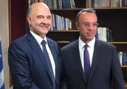 Συνάντηση Υπουργού Οικονομικών με τον Ευρωπαίο Επίτροπο Οικ. Υποθέσεων | 4.10.2019