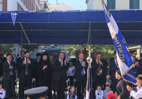 Εκπρόσωπος της Κυβέρνησης για την 28η Οκτωβρίου στη Λαμία ο Υπουργός Οικονομικών (φωτογραφίες, video) | 28.10.2019