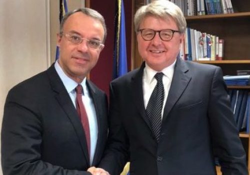 Συνάντηση Υπουργού Οικονομικών με τον Chief Executive Officer της Deutsche Börse AG κ. Theodor Weimer | 15.1.2020