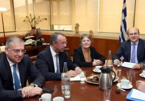 Συνεδρίαση Πρώτης Κυβερνητικής Επιτροπής για την απολιγνιτοποίηση | 17.1.2020