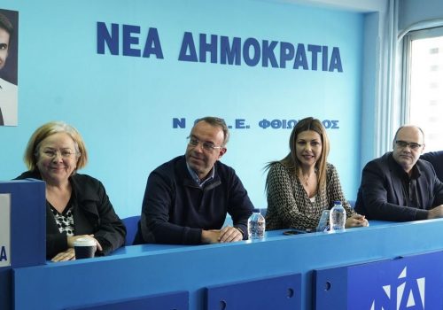 Στη ΝΟΔΕ Φθιώτιδας ο Χρήστος Σταϊκούρας (video) | 23.11.2019