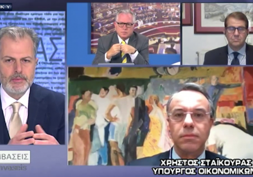 Ο Υπουργός Οικονομικών στο BLUE SKY | 6.4.2020