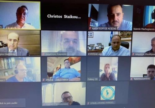 Τηλεδιάσκεψη Χρ. Σταϊκούρα με ΕΒΕ, Εμπ. Σύλλογο Λαμίας, ΟΕΣ Αν. Στερεάς, ΟΕΒ Φθιώτιδας και Σύνδ. Βιομ. ΒΙΠΕ Λαμίας | 13.5.2020