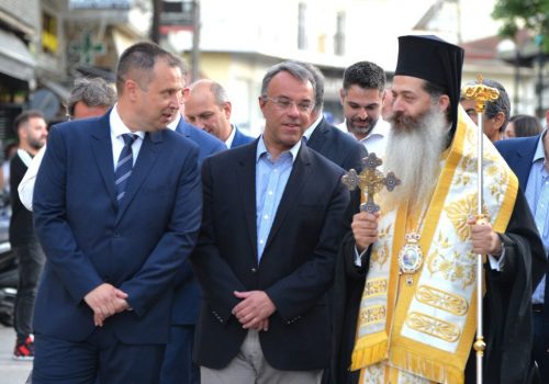 Ο Υπουργός Οικονομικών στον Εορτασμό του Αγ. Πνεύματος στη Μακρακώμη | 7.6.2020