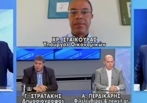 Ο Υπουργός Οικονομικών στην τηλεόραση του ΑΝΤ1 | 10.8.2020