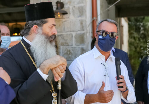 Ο Υπουργός Οικονομικών στην Κάτω Τιθορέα με τον Υπουργό Τουρισμού | 27.9.2020