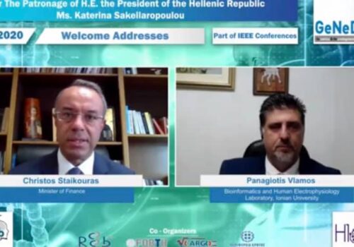 Χαιρετισμός Υπουργού Οικονομικών στο 4ο Παγκόσμιο Συνέδριο GeNeDis 2020 (video) | 8.10.2020