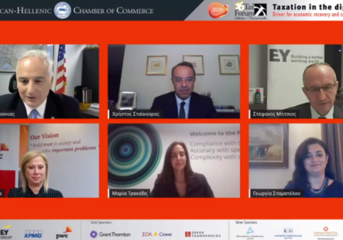Ο Υπουργός Οικονομικών στο 16th Annual Tax Forum του Ελληνοαμερικανικού Επιμελητηρίου (video) | 19.11.2020