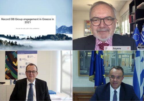 Σε ποσό-ρεκόρ 2,8 δισ. ευρώ έφθασε η ετήσια χρηματοδότηση του Ομίλου ΕΤΕπ στην Ελλάδα το 2020 | 10.2.2021
