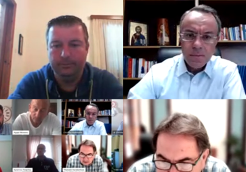 Τηλεδιάσκεψη Υπουργού Οικονομικών με τους Προέδρους των ΤΟΕΒ Φθιώτιδας | 3.4.2021