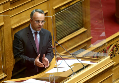 Ομιλία του Υπουργού Οικονομικών κ. Χρήστου Σταϊκούρα στην Ολομέλεια της Βουλής | 21.4.2021