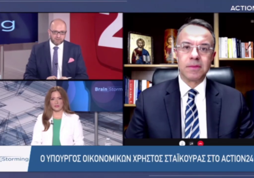 Ο Υπουργός Οικονομικών στο Action 24 με τον Σταμάτη Ζαχαρό | 23.4.2021