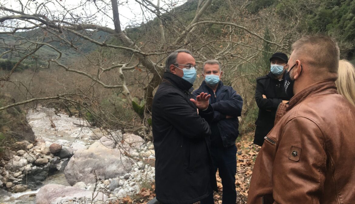 Παλαιοκερασιά: Νέος αγωγός ύδρευσης (Παλαιοκερασιά – Ράχες)