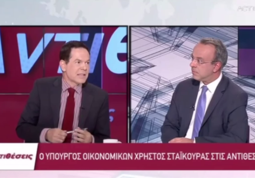Ο Υπουργός Οικονομικών στο Action 24 με τον Δημήτρη Τάκη (video) | 28.6.2021