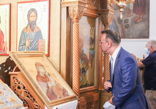 Σε Αμούρι και Παύλιανη ο Χρ. Σταϊκούρας (video) | 11.7.2021