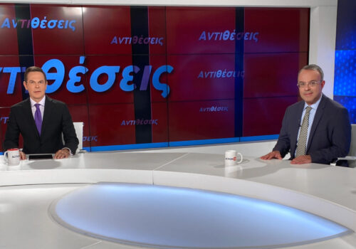 Ο Υπουργός Οικονομικών στο Action 24 με τον Δημήτρη Τάκη (video) | 12.10.2021