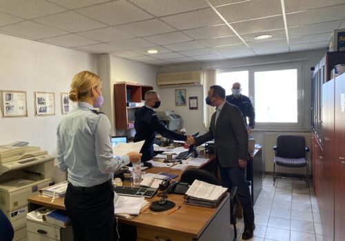 Επισκέψεις για ευχές του Υπουργού Οικονομικών (video) | 27.12.2021