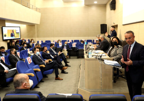 Ο Υπουργός Οικονομικών στην εκδήλωση παρουσίασης της Ετήσιας Έκθεσης του ΙΜΕ ΓΣΕΒΕΕ | 22.11.2021