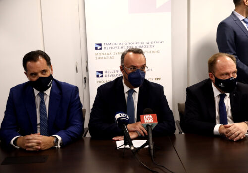 Δήλωση του ΥπΟικ για την υπογραφή συμφωνίας πώλησης της ΔΕΠΑ Υποδομών, μεταξύ ΤΑΙΠΕΔ, ΕΛΠΕ και Italgas | 10.12.2021