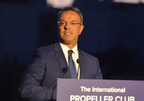 Ο Υπουργός Οικονομικών στην εκδήλωση του International Propeller Club of the United States | 14.7.2022