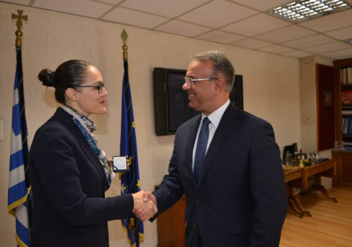 Συνάντηση Υπουργού Οικονομικών με την Υπουργό Οικονομικών της Αλβανίας | 18.11.2022