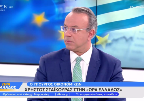 Ο Υπουργός Οικονομικών στην τηλεόραση του Open (video) | 1.11.2022