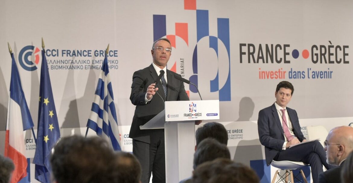 Ομιλία του ΥπΟικ στο Φόρουμ του Ελληνογαλλικού ΕΒΕ «Συνεργασία Ελλάδας – Γαλλίας 2.0: Επενδύοντας στο μέλλον» | 13.12.2022