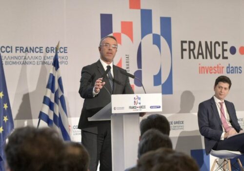 Ομιλία του ΥπΟικ στο Φόρουμ του Ελληνογαλλικού ΕΒΕ «Συνεργασία Ελλάδας – Γαλλίας 2.0: Επενδύοντας στο μέλλον» | 13.12.2022
