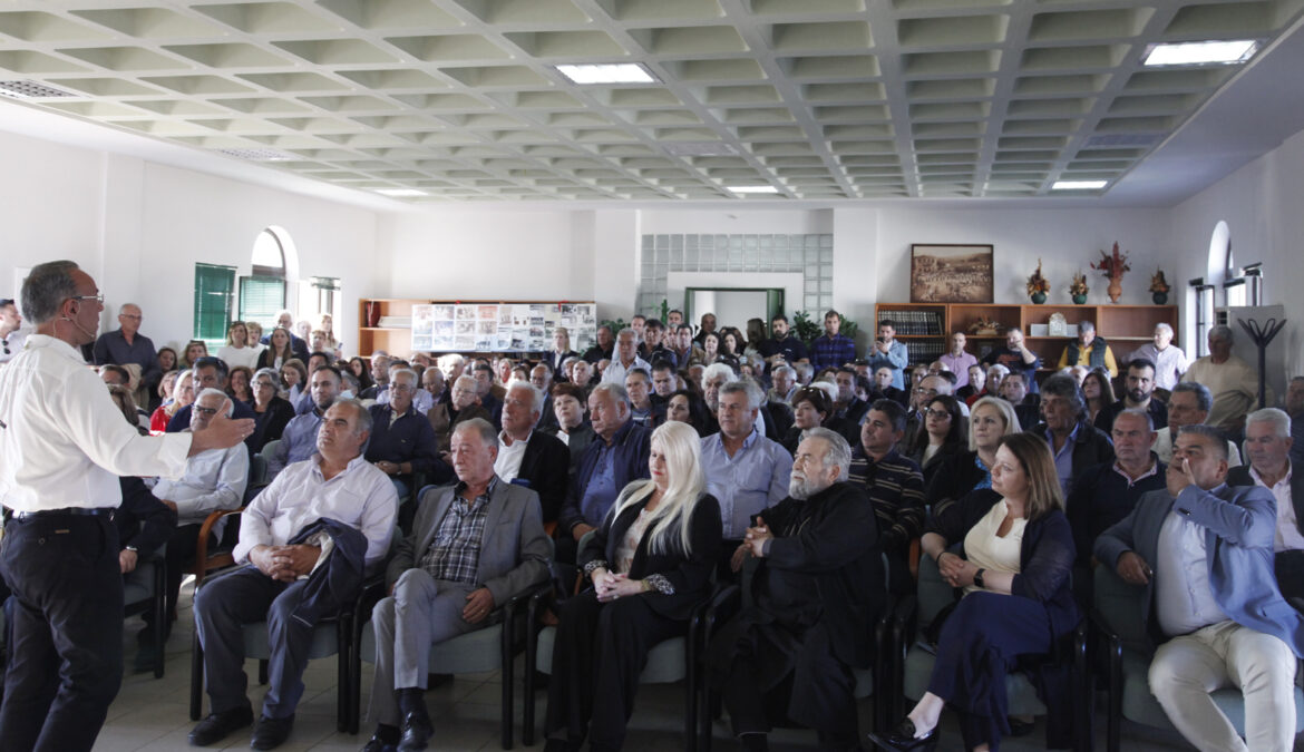 Πλήθος Κόσμου στην Ομιλία του Χρήστου Σταϊκούρα στις Λιβανάτες | 7.5.2023