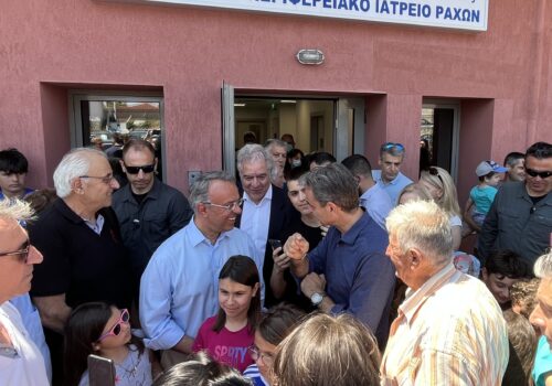 Ο Κυριάκος Μητσοτάκης σε Γλύφα, Στυλίδα και Ράχες | 9.6.2023