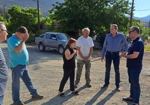 Ο Χρ. Σταϊκούρας στον σεισμόπληκτο Έξαρχο | 11.6.2023