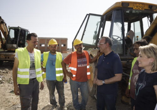Ο Υπουργός Υποδομών & Μεταφορών στο αρδευτικό έργο στην Ηράκλεια | 14.7.2023