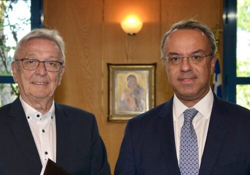 Συνάντηση Υπουργού ΥΜΕ με τον συντονιστή του Διαδρόμου Orient/East-Med (ΟΕΜ) | 18.10.2023