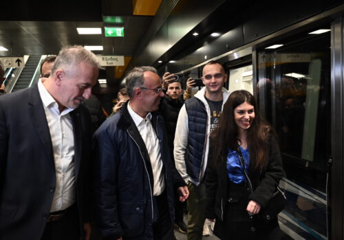 Ο Υπουργός Υποδομών & Μεταφορών στο Μετρό Θεσσαλονίκης | 25.11.2023