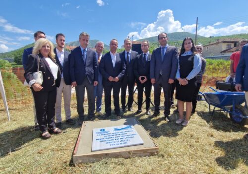 Θεμελίωση του νέου 12θέσιου Δημοτικού Σχολείου στο Κάτω Νευροκόπι | 30.5.2024