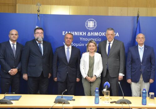 Τελετή παράδοσης – παραλαβής στο Υπουργείο Υποδομών και Μεταφορών | 15.6.2024