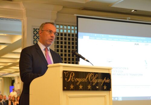 Υπουργός ΥΜΕ: Ανάδειξη της Ελλάδας σε ισχυρό διαμετακομιστικό κόμβο της Ν/Α Ευρώπης | 5.6.2024