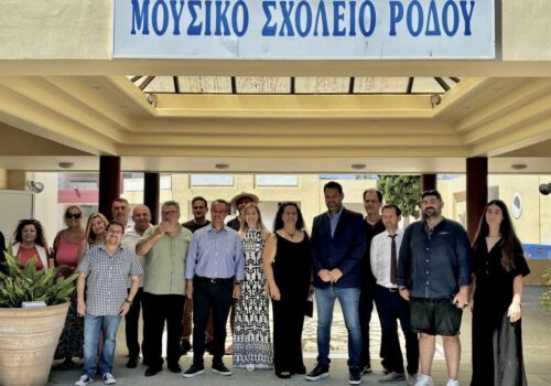 Ο Υπουργός Υποδομών & Μεταφορών σε σχολικές εγκαταστάσεις σε Ρόδο και Σύμη | 26.7.2024