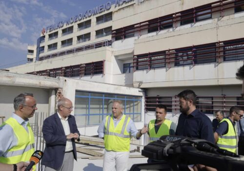 Ο Υπουργός ΥΜΕ στα έργα του ΓΝΛ: Έτοιμα το καλοκαίρι του 2025 | 15.7.2024