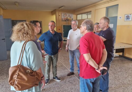 Η πολιτική ηγεσία του Υπουργείου ΥΜΕ σε δημόσιες υποδομές που έχουν πληγεί από την πυρκαγιά στην Πεντέλη | 13.8.2024