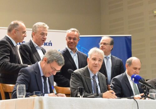 Υπογραφή σύμβασης για την εγκατάσταση επεξεργασίας νερού στο φράγμα ποταμών Αμαρίου Κρήτης | 12.12.2024