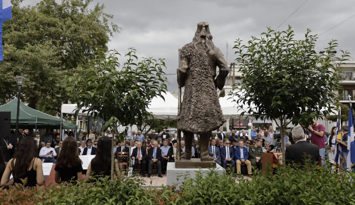 Χαιρετισμός Χρ. Σταϊκούρα στα Αποκαλυπτήρια Αδριάντα του Μ. Μπότσαρη στη Λαμία | 25.5.2025