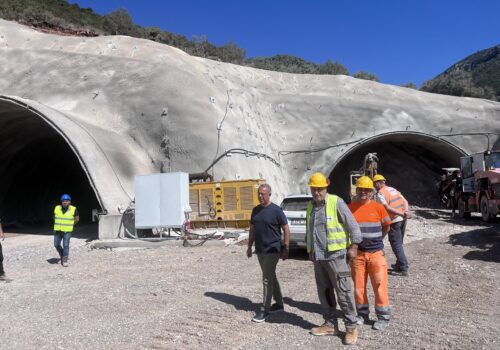 Ο Χρ. Σταϊκούρας στο έργο Μπράλος – Άμφισσα | 28.8.2025