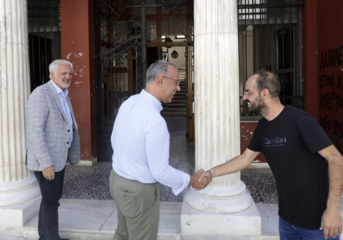Στο Δικαστικό Μέγαρο Λαμίας ο Χρ. Σταϊκούρας – Οι Κτιριακές Υποδομές ολοκλήρωσαν εργασίες επισκευών | 29.8.2025